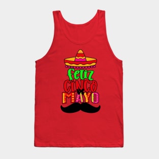 FELIZ CINCO de MAYO Funny Cinco de Mayo Tank Top